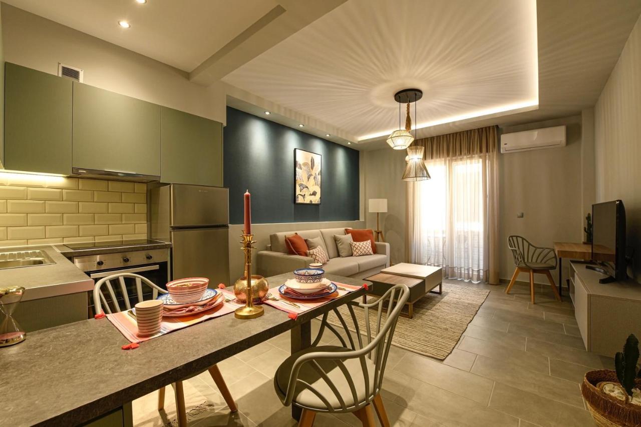 Sunny Luxury Suite Grey Kavála ภายนอก รูปภาพ