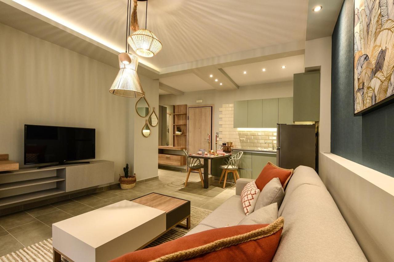Sunny Luxury Suite Grey Kavála ภายนอก รูปภาพ