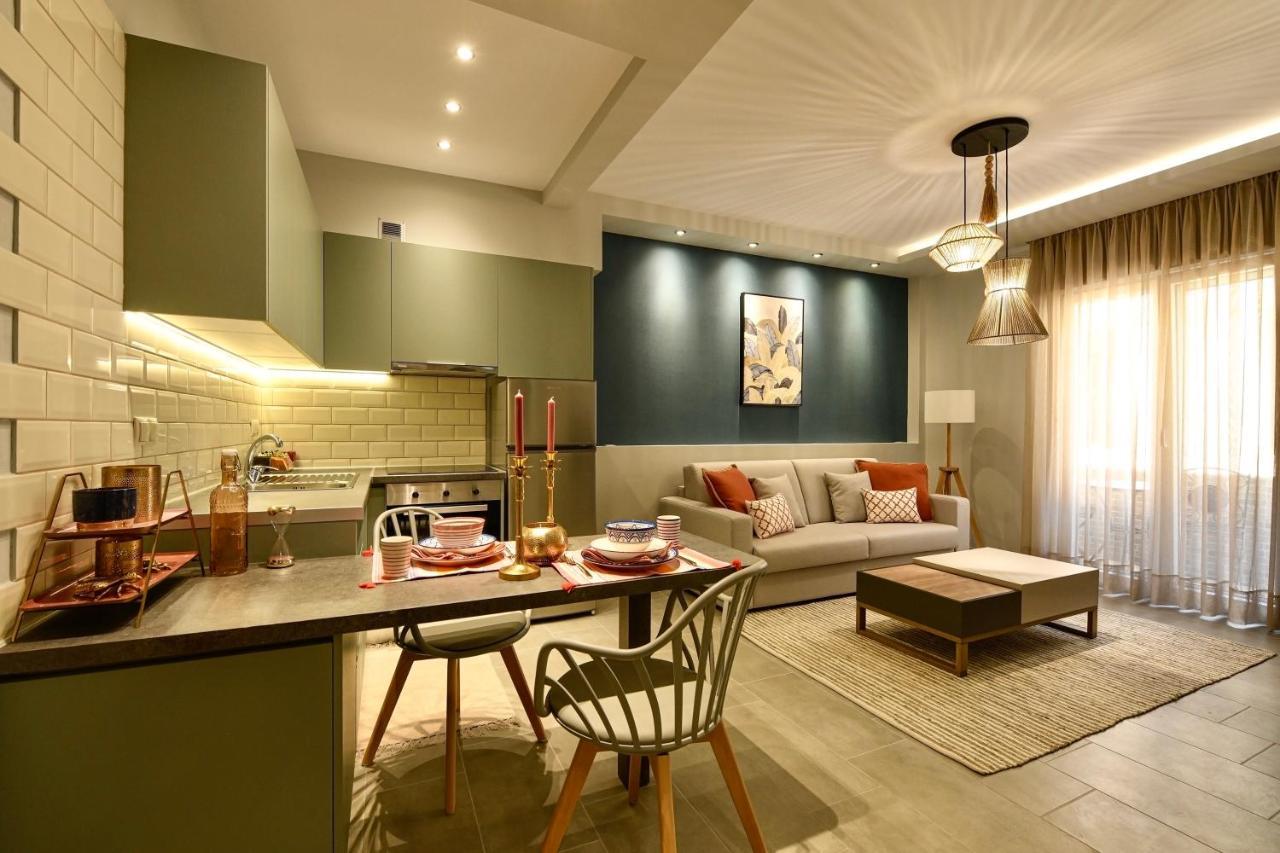 Sunny Luxury Suite Grey Kavála ภายนอก รูปภาพ