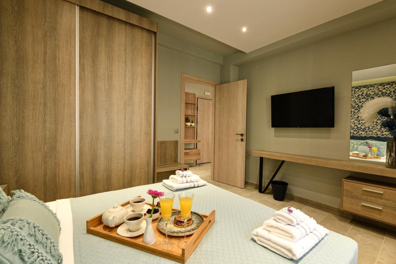 Sunny Luxury Suite Grey Kavála ภายนอก รูปภาพ